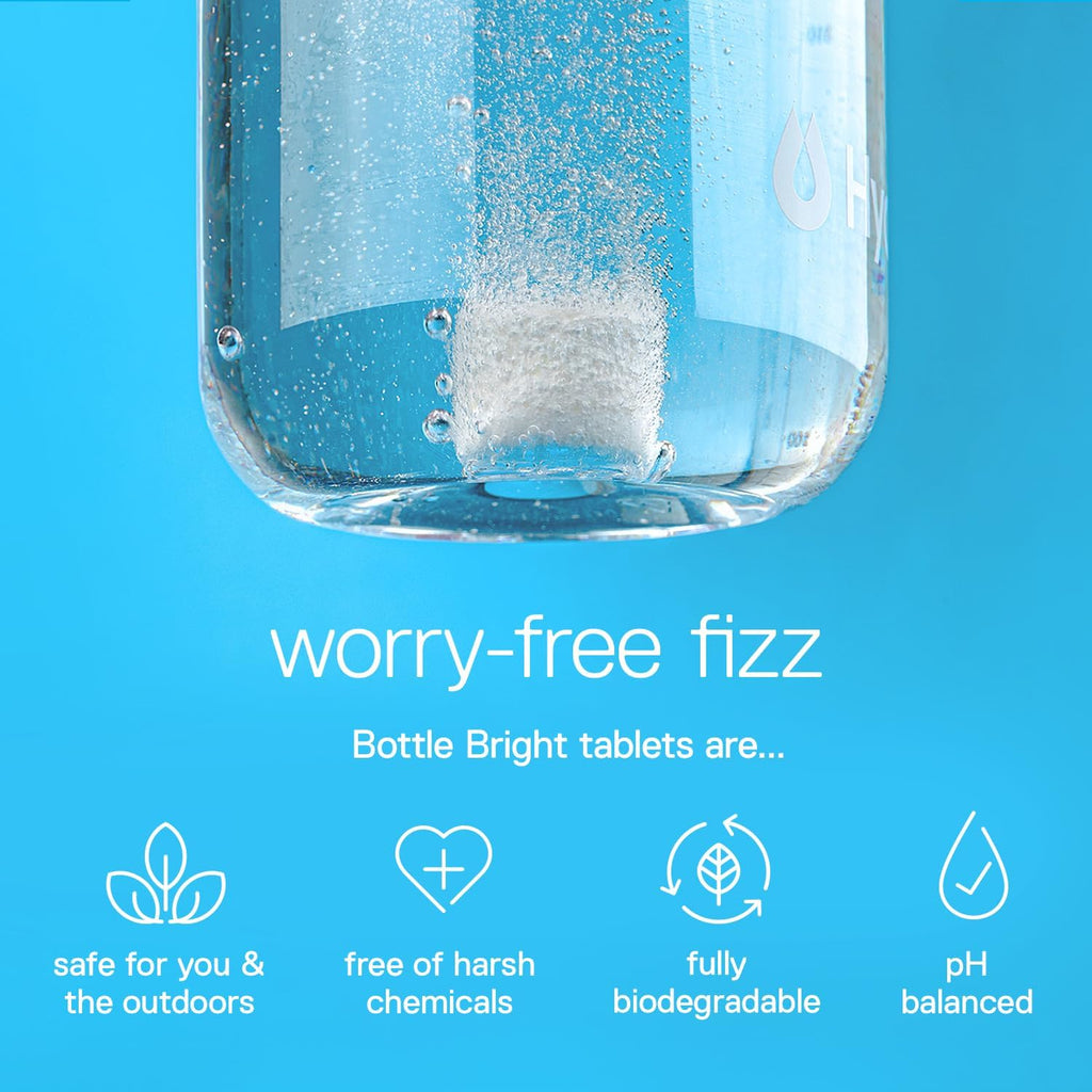 - Clean Stainless Steel, Thermos, Tumbler, Insulated and Reusable Water Bottles – Cleaning Tablets Are Easy and Safe to Use