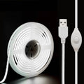 5V Usb Led Strip Lights, 3.28Ft Cob Light Strip White, Short Led Strip Light, Flexible Bright 5V Led Strip For Under Cabinet, Kitchen, Tv Backlight, Shelves, Displays And Tv Lights