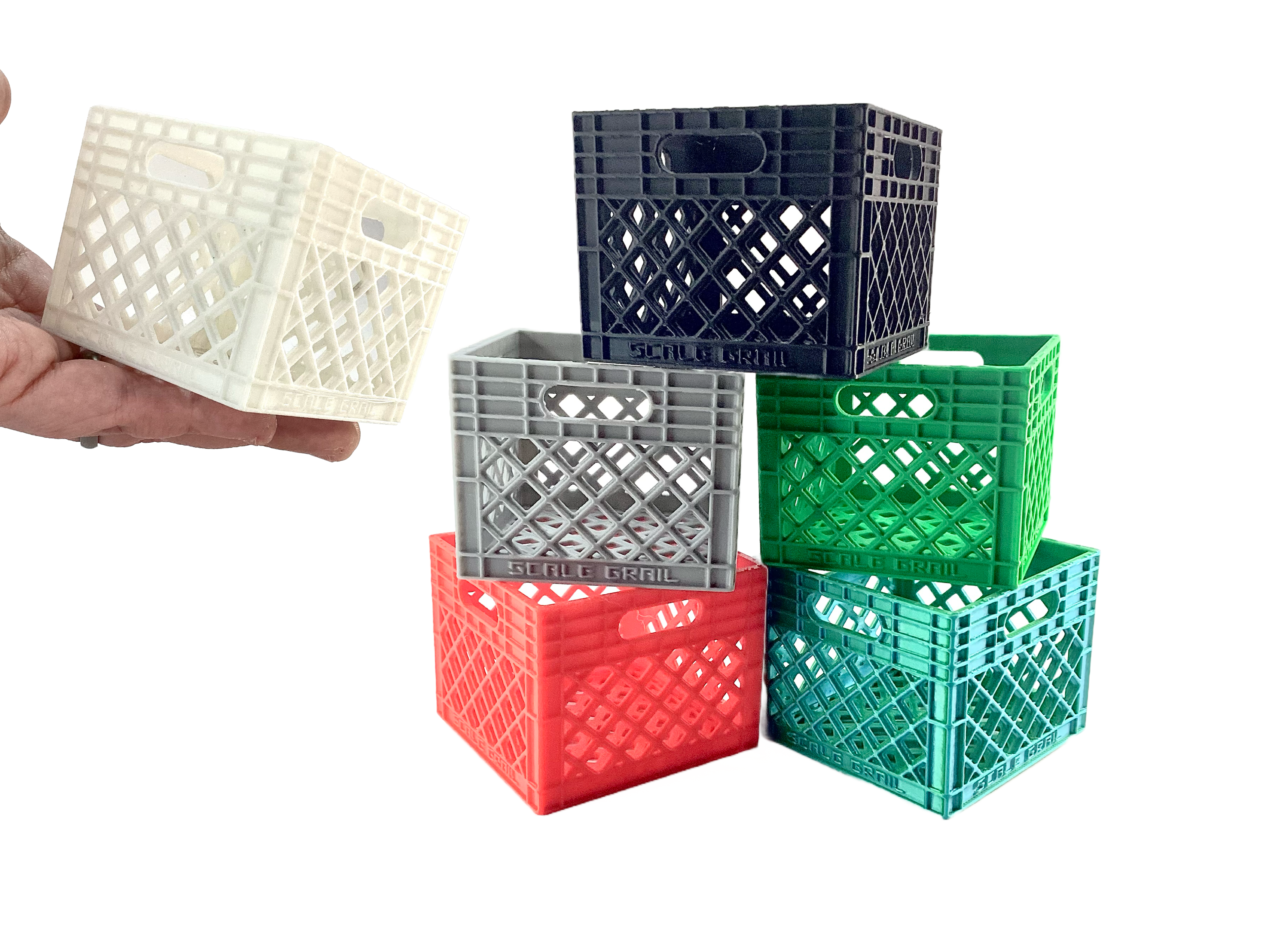 Record Crate - 1:6 Scale
