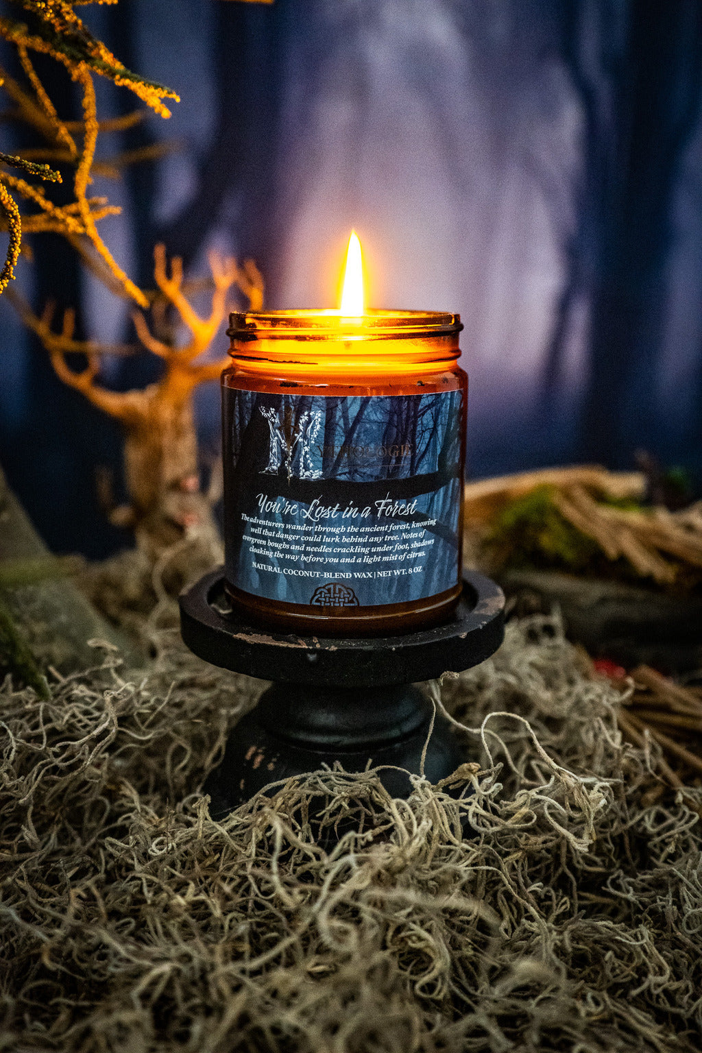 You're Lost in a Forest - Fantasy Candle